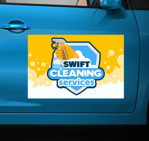 24"x18" Vehicle Magnet | Vibrant Mobile Branding